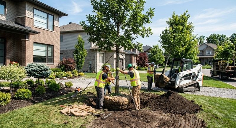 Privacy Trees Planting in Ventura County, CA